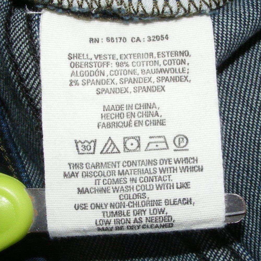 PILCRO/ANTHRO Jean Shorts, 27, Stet, Rolled Cuffs, Zipper fly, Pockets, Blue - Picture 10 of 11